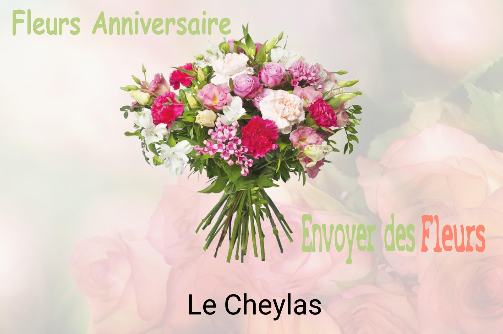 Bouquet de fleurs d’anniversaire livré à Le Cheylas