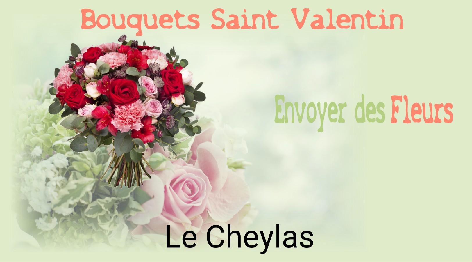 Roses de Saint-Valentin livrées à Le Cheylas